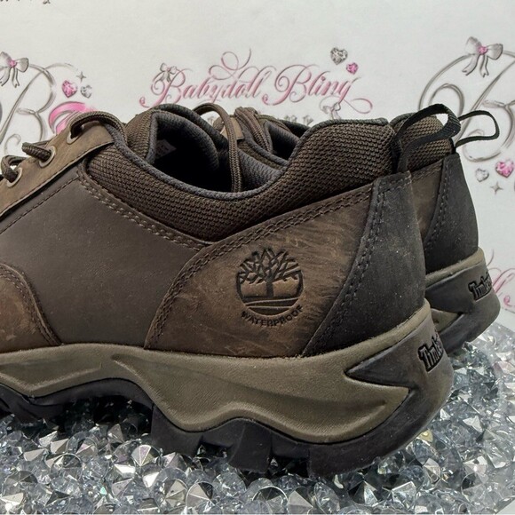 Timberland shoes runners brand new waterproof Men\'s Brown Leather Trail Shoes main image 6